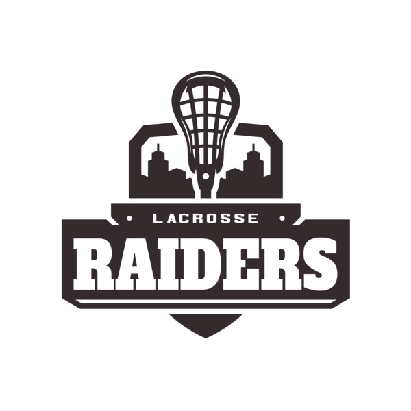Raiders Lacrosse Logo Template Thumbnail