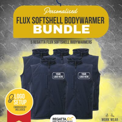 Ladies Regatta Flux Soft Shell Bodywarmer Bundle Thumbnail