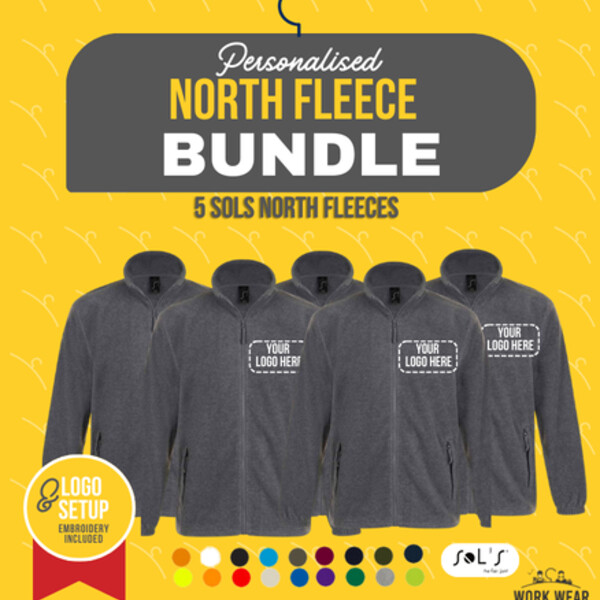 Mens SOL'S North Fleece Jacket Bundle Thumbnail