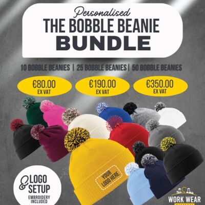 Bobble Beanie Bundle - 25 Thumbnail