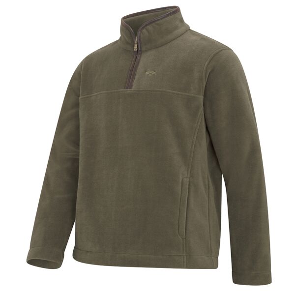 Hoggs of Fife Stenton Unisex 1/4 Zip Fleece Thumbnail
