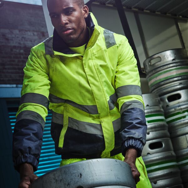 Pro Hi Vis Bomber Jacket Thumbnail