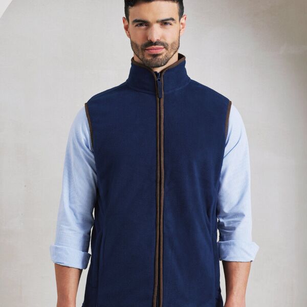 Artisan fleece gilet Thumbnail
