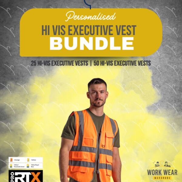 50 Hi Vis Executive Vest Bundle Thumbnail