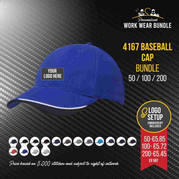 100 Headwear Baseball Cap Bundle Thumbnail
