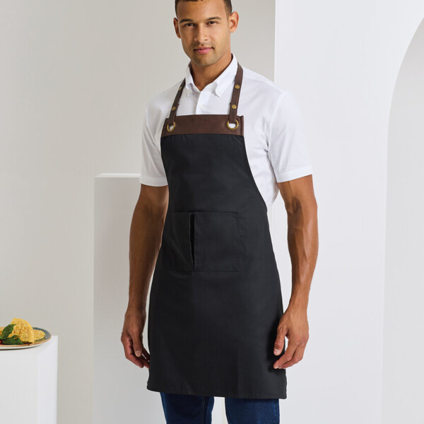 Espresso bib apron Thumbnail